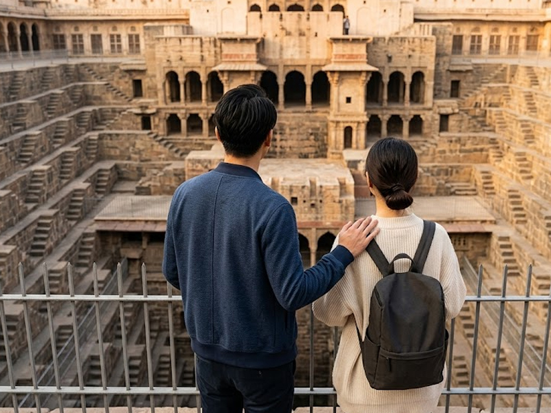 Jaipur to Abhaneri Chand Baori Day Tour